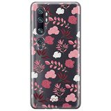 ERT GROUP mobiel telefoonhoesje voor Xiaomi MI NOTE 10 / MI NOTE 10 PRO origineel en officieel erkend Babaco patroon Flowers 020 aangepast aan de vorm van de mobiele telefoon, gedeeltelijk bedrukt