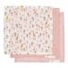 Little Dutch Monddoekje Blooming Safari Roze 3st
