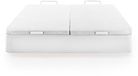 Vente-unique-Sommier Vente-unique Boxspring - 180 x 200 cm - Mat wit - HESTIA van YSMÉE