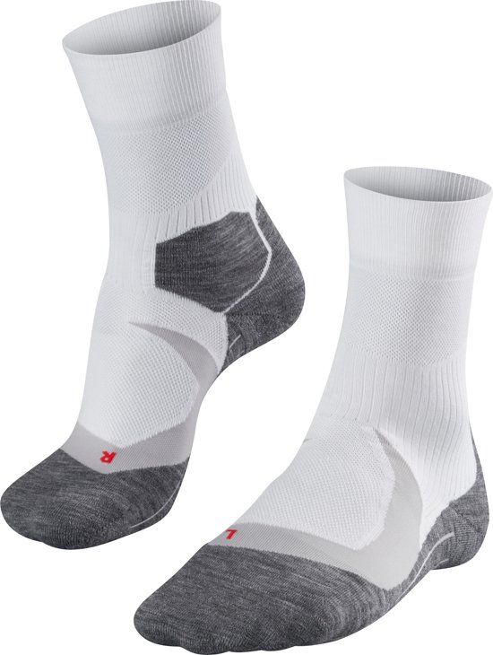 FALKE RU4 Cool Heren Hardloopsokken - Wit - Maat 46-48