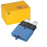 HELLA 8JS 174 320-031 Zekeringautomaat - 15A - 32V - Blauw - Thermisch