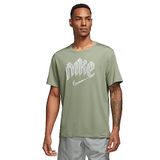 NIKE M Nk Df Run Dvn Miler Ss heren Shirt