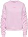 Only Trui Onlsweat L/s Ruched Crew Swt 15382073 Winsome Orichd/pink Studi Dames Maat - L