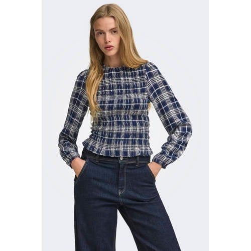 ONLY top - donkerblauw