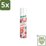Batiste 5 x Shampooing sec Rose Gold - Parfum de rose douce - 200ml