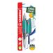 STABILO EASYbirdy Ergonomische vulpen voor rechtshandigen met veer voor beginners, turquoise/neon roze, enkele pen - cartridge en instelgereedschap - inktkleur blauw (uitwisbaar)