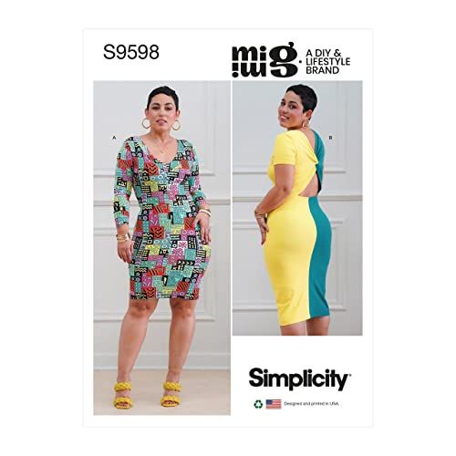 Simplicity SS9598H5 Misses Dress H5 (6-8-10-12-14)