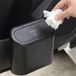 Poubelle de voiture suspendue avec couvercle - Étanche - Petit seau à déchets pour voiture - Pour la porte