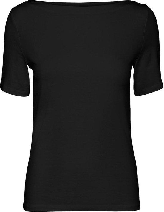 Vero Moda Vmpanda Modal T-shirt - Black - Women's Size M