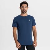 Rogelli Core Heren Hardloopshirt - Korte Mouw - Ademend - Blauw
