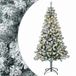 vidaXL - Artificielle - articulée - Sapin de Noël - 120 cm - 150 LED - Blanc chaud