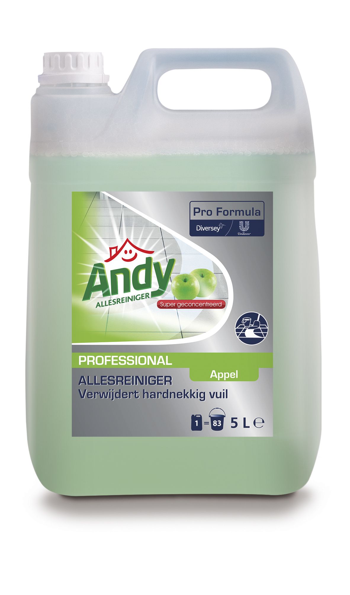 Andy Pro Formula Allesreiniger Appel 2x5 L
