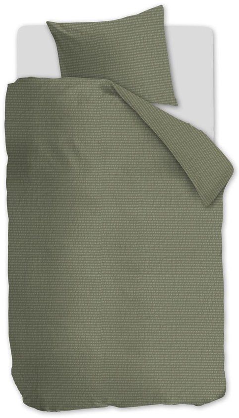 Beddinghouse Summer dekbedovertrek - Effen - Eenpersoons - 140x200/220 - Green