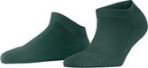FALKE ClimaWool kort eenkleurig wol lyocell sneakersokken enkelsokken dames groen - maat 37-38