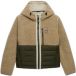 Superdry Outdoor Borg Quilt Hybride Jack Damen Weiß