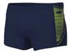 Arena Zwembroek Bright Glare Navy/Artic Lime Mannen Boxer Polyamide Koordsluiting UV-werend Lente/Zomer 2025