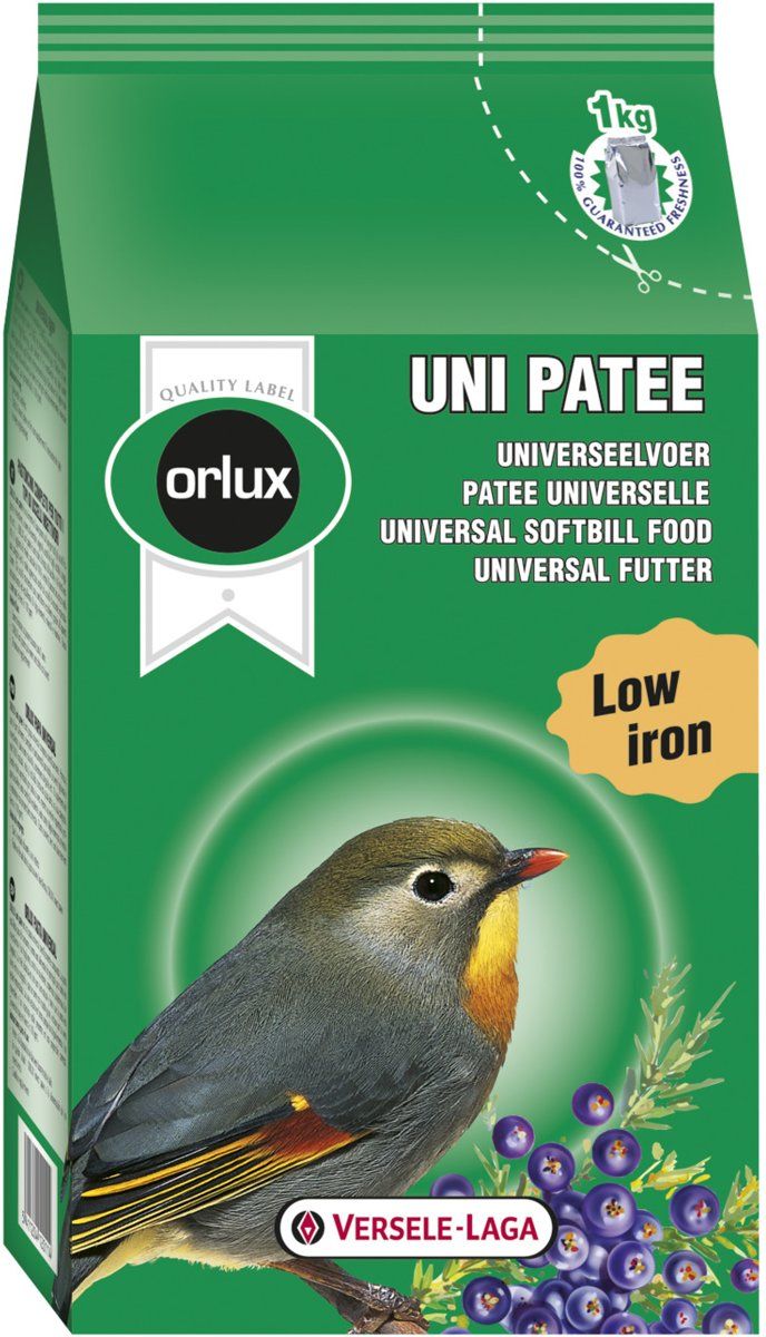 ORLUX Uni Patee Universeelvoer Vogelvoer - 1 kg