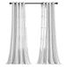 Lush Decor Hygge Streep Gordijn Paneel Paar, 84" L x 52" B, Zwart & Wit