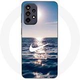 Maniacase Samsung Galaxy A53 5G Nike Wit Logo Mer Soleil