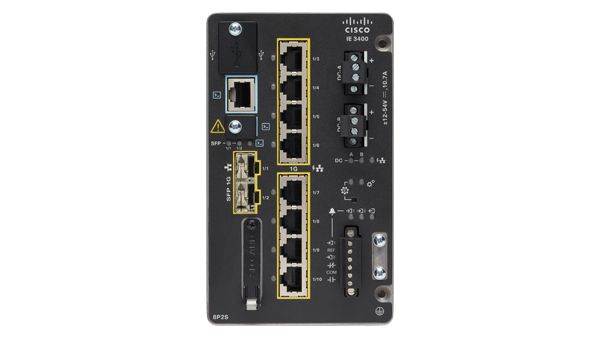 Cisco Catalyst IE3400 - Managed L2/L3 Gigabit Ethernet PoE Switch