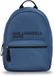 Karl Lagerfeld Jeans Essential Nylon Rugzak Blauw