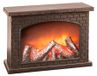 Merkloos LED-haard - Vlameffect - 28 x 11,8 x 19,8 cm - Timer