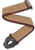 D'Addario Accessories Gitaarriem met sluiting, elektrische gitaarriem, akoestische gitaarband, basgitaarriem - tweed