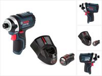 Bosch Professional Bosch GDR 12V-105 accu-slagmoersleutel 12V 1/4" 105Nm + 1x oplaadbare accu 2.0Ah + snellader