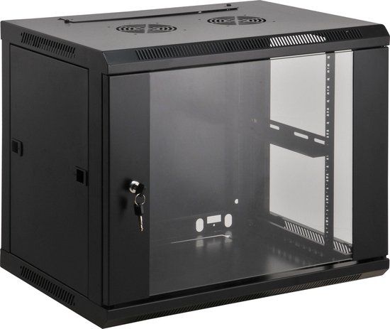 Intellinet 711906 Wandrek 12U Zwart