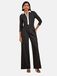 Love & Roses Jumpsuit Zwart / Wit