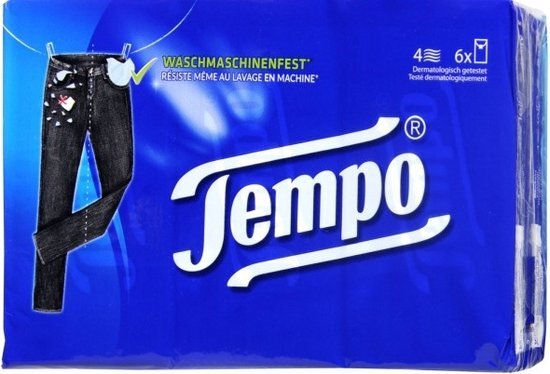 Tempo Zakdoekjes Original 6st