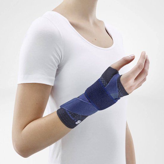 Bauerfeind Manutrain polsbrace Zwart - Rechts - Maat 3
