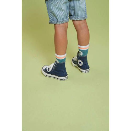 Sturdy sokken Lagoon Legends wit/oranje/zeegroen