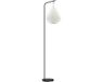 EGLO Minting Vloerlamp - E27 - 158,5 cm - Zwart/Wit - Papier