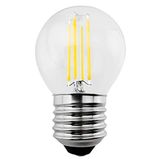 Maclean MCE284 Retro Edison gloeilamp, led, vintage, decoratieve gloeilamp, verlichting, gloeilamp, warm wit, G45 (E27, 6 W, 600 lm)