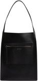 Ted Baker Leren schoudertas Tammila Soft Slouch Leather Tote Bag Black zwart
