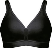 Naturana Katoenen soft bh 86021 Zwart 85B