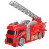 ColorBaby Teamsterz 39501 Brandweerauto, licht en geluid, autospelletjes, reddingswagen, speelgoedvoertuig, kinderspeelgoed, aanbevolen vanaf 3 jaar