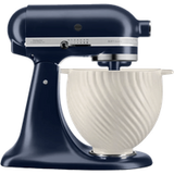 KitchenAid Artisan Mixer 5KSM125EIB Blauw + Design Mengkom Wit