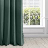 Eurofirany 355016 Sheer Turquoise Polyester Grommet Curtain