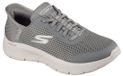 Skechers GO Walk Flex Grand Entry Baskets pour femmes Kaki Textile Caoutchouc 38.5 EU