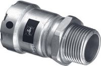 Viega Megapress Übergangsstück SC Stahl Außengewinde 1 1/2 x 1 1/2 Außengewinde