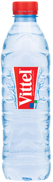 Vittel water fles van 50 cl pak van 24 stuks