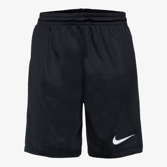 Nike Park III Short Junior - Maat 128 - Zwart