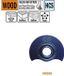 CMT - Ronde HCS multitoolzaagblad voor hout, 87mm