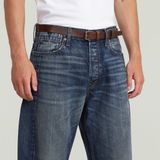 G-Star Correct Belt Heren Leer Heupriem Oxide Gold/Brown Chocolate
