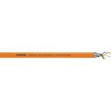 Haspel Cordial CCAT 6A INST-ORANGE 100 FRNC Netwerkkabel CAT 6A U/FTP 8 x 0.26 mm² Oranje per meter