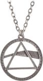 Alchemy Pink Floyd - Dark Side Prism Ketting - Zilverkleurig
