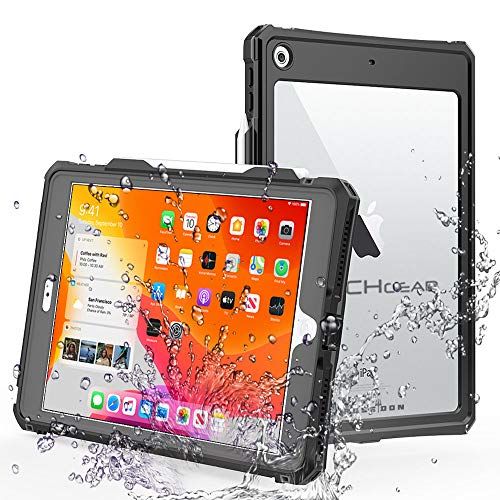 TECHGEAR iPad 10.2" 2020/2019 (8e /7e Generatie) Waterdichte Hoes [Poseidon Case]