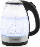 Hyundai ETA Waterkoker HYUVK741 - 1,7 liter, 2200 W, zwart, met verlichting
